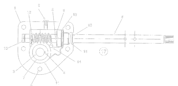 Gear Assembly Diagram and Parts List for 31AE640F372 1999 Yard Machines Snow Blower